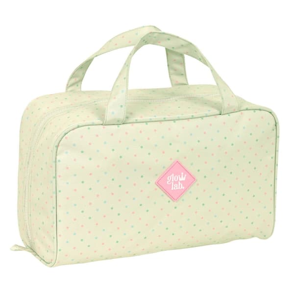 Kouluvessalaukku Glow Lab Magic flow Beige 31 x 14 x 19 cm
