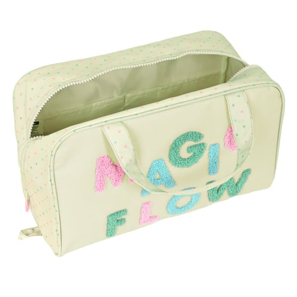 Kouluvessalaukku Glow Lab Magic flow Beige 31 x 14 x 19 cm