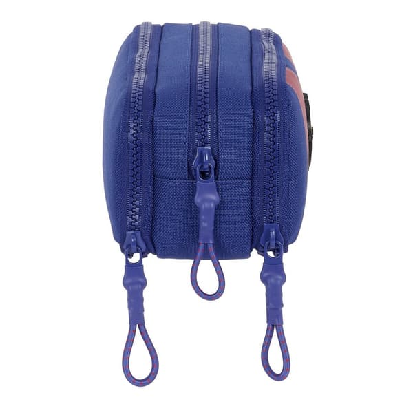 Dobbelt carry-all F.C. Barcelona Rød Marineblå 21 x 8 x 8 cm