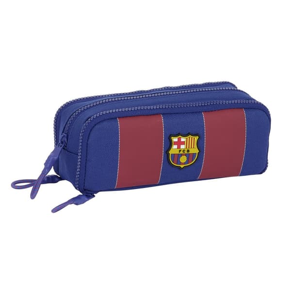Dobbelt carry-all F.C. Barcelona Rød Marineblå 21 x 8 x 8 cm