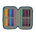 Miniatyrbilde 2 av 4: Dobbelt pennal BlackFit8 M854 Mørkeblå 12.5 x 19.5 x 4 cm (28 Deler)