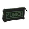 Miniatyrbild 1 av 3: Tredubbel Carry-all Munich Caviar Svart 22 x 12 x 3 cm