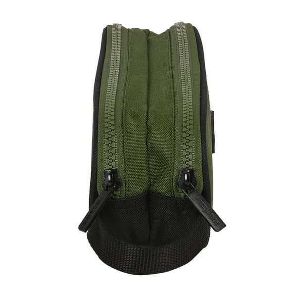 Dobbelt carry-all Safta Dark forest Sort Grøn 21 x 8 x 6 cm