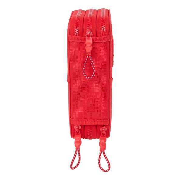 Tredobbelt Penalhus Atlético Madrid Rød 12,5 x 19,5 x 5,5 cm 36 Dele