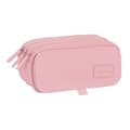 Miniatyrbillede 1 af 4: Tredobbelt bæretaske Safta 21,5 x 10 x 8 cm Pink