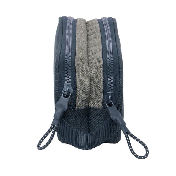 Dobbelt carry-all Kappa Dark navy Grå Marineblå 21 x 8 x 6 cm