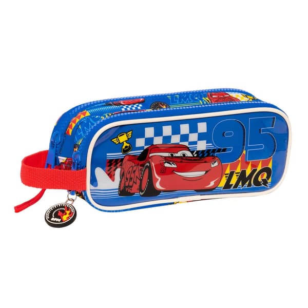 Dubbel bär-allt Cars Race ready Blå 21 x 8 x 6 cm
