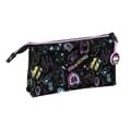 Miniatyrbillede 2 af 3: Penalhus Monster High Sort 22 x 12 x 3 cm