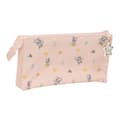 Miniatyrbillede 2 af 3: Tredobbelt bæretaske Minnie Mouse Baby Pink 22 x 12 x 3 cm