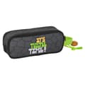 Miniatyrbillede 1 af 3: Dobbelt carry-all Teenage Mutant Ninja Turtles Sort Grå 21 x 8 x 6 cm