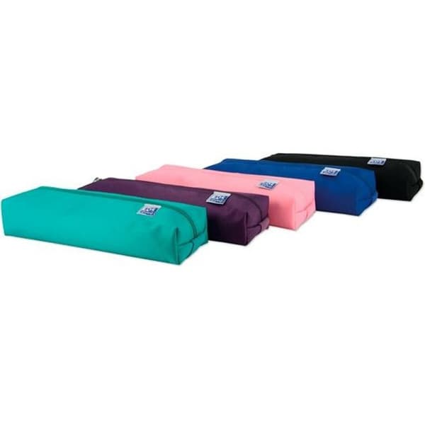 Penalhus Oxford 400150280 Multifarvet 22 x 7 x 3,5 cm (5 enheder)