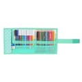 Miniatyrbilde 2 av 2: Pennal med tilbehør Glow Lab Pepa Roll-up Grønn (27 Deler)
