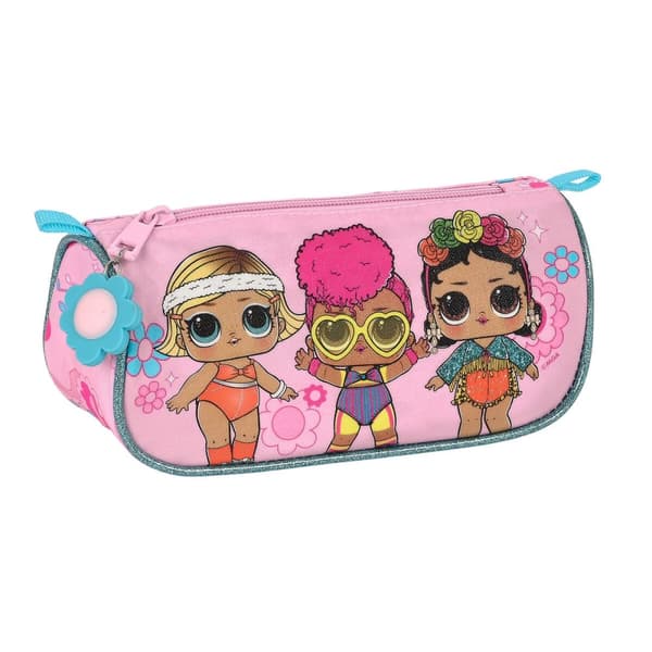 Skoleetui LOL Surprise! Glow girl Rosa (20 x 8.5 x 8 cm)