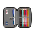 Miniatyrbilde 2 av 5: Pennal med tilbehør Paul Frank Campers Svart 12.5 x 19.5 x 4 cm (28 Deler)