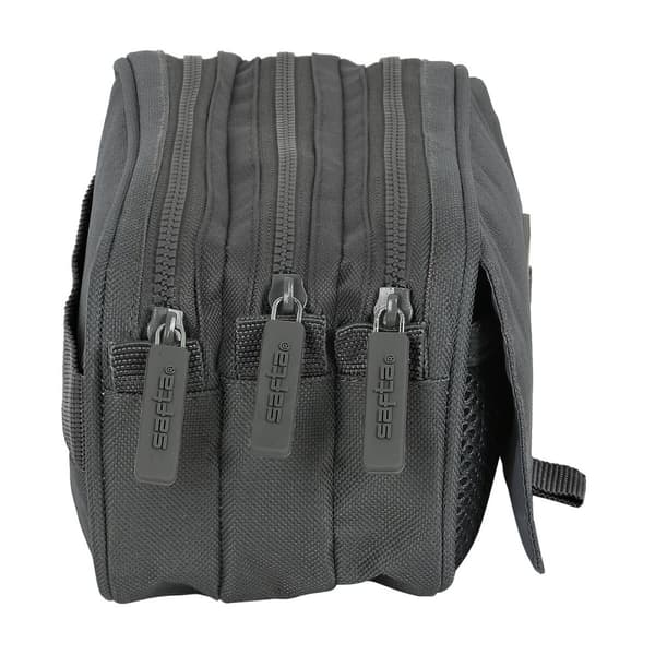 Trippelbag Safta 21,5 x 10 x 8 cm Grå