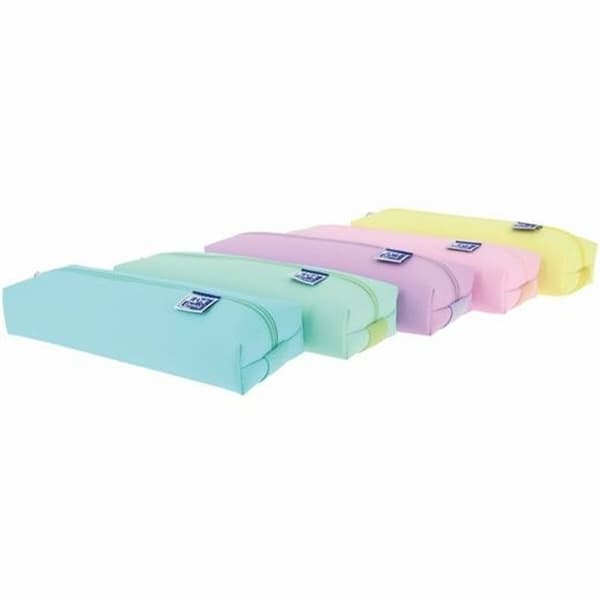 Skoleetui Oxford LIVE & GO Flerfarget 22 x 4 x 4 cm (5 enheter)