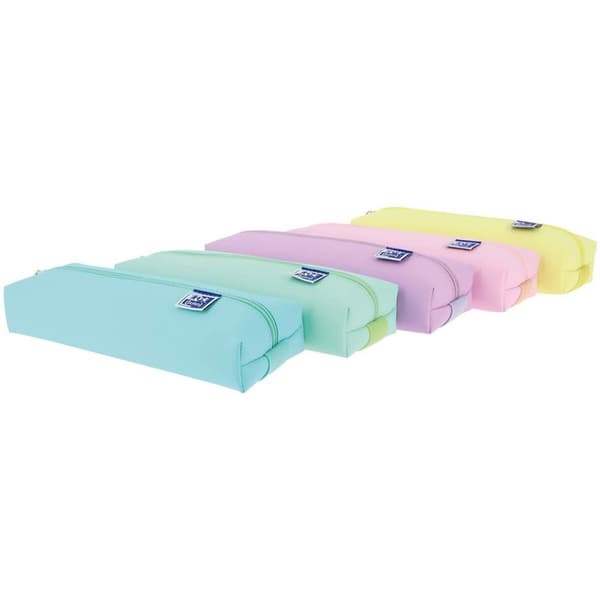 Skoleetui Oxford Live & Go Flerfarget 22 x 7 x 3,5 cm (5 enheter)