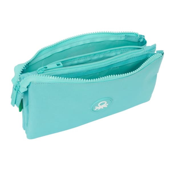 Trippelbag Benetton Letter Grønn 22 x 12 x 3 cm