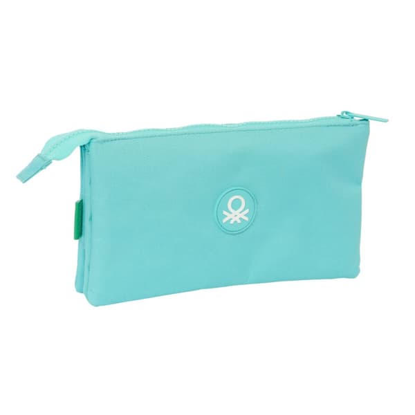 Trippelbag Benetton Letter Grønn 22 x 12 x 3 cm