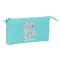 Miniatyrbilde 1 av 3: Trippelbag Benetton Letter Grønn 22 x 12 x 3 cm