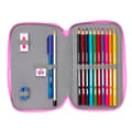 Miniatyrbilde 3 av 5: Dobbelt pennal My Little Pony Magic Rosa Turkis 12.5 x 19.5 x 4 cm 28 Deler