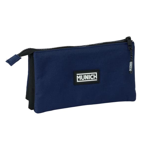 Trippelbag Munich Basic Marineblå 22 x 12 x 3 cm