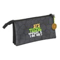 Miniatyrbilde 2 av 3: Trippelbag Teenage Mutant Ninja Turtles Svart Grå 22 x 12 x 3 cm