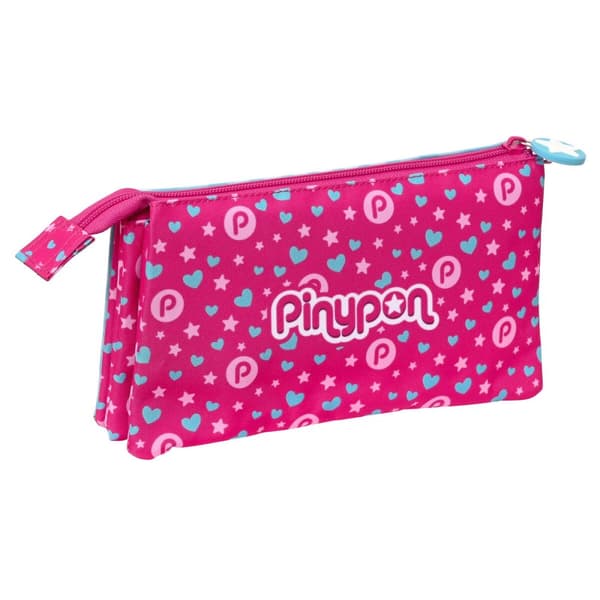 Kaksilokeroinen laukkku Pinypon Sininen Pinkki 22 x 12 x 3 cm