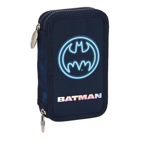 Tuplapenaali Batman Legendary Laivastonsininen 12.5 x 19.5 x 4 cm (28 Kappaletta)