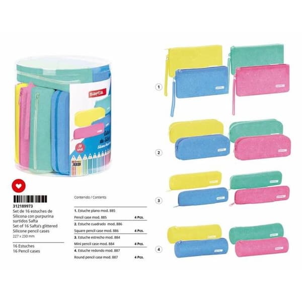 Bag Safta Blå 4 Modeller