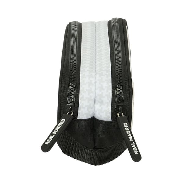 Dobbelt carry-all Real Madrid C.F. Hvid Grå 21 x 8 x 6 cm
