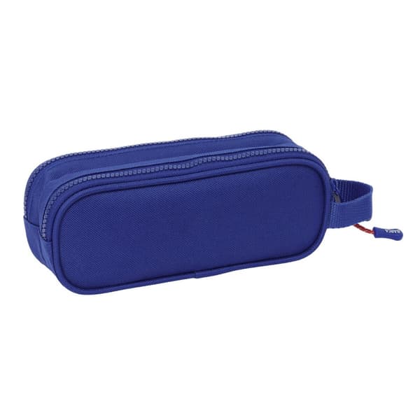 Dobbelt carry-all F.C. Barcelona 24/25 Rødbrun Marineblå 21 x 8 x 6 cm