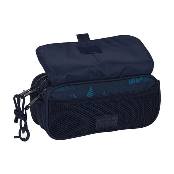 Tredubbel Carry-all Eckō Unltd. Peaks Marinblå (21,5 x 10 x 8 cm)