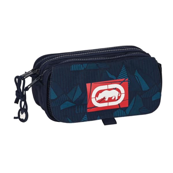 Tredubbel Carry-all Eckō Unltd. Peaks Marinblå (21,5 x 10 x 8 cm)