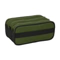 Miniatyrbild 4 av 4: Tredubbel Carry-all Safta Dark forest Svart Grön 21,5 x 10 x 8 cm