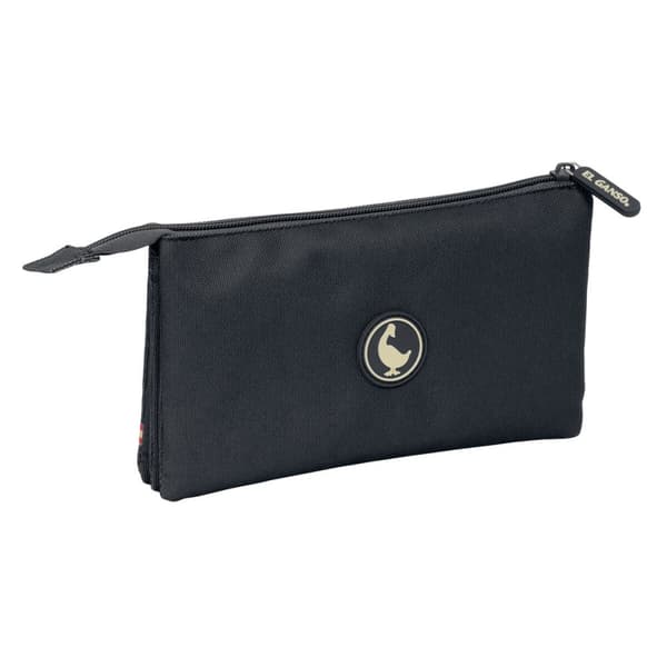 Tredubbel Carry-all El Ganso Svart 22 x 12 x 3 cm