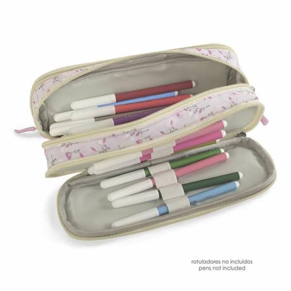 Trippel pennfodral Decuevas Provenza 24 x 9 x 8,5 cm