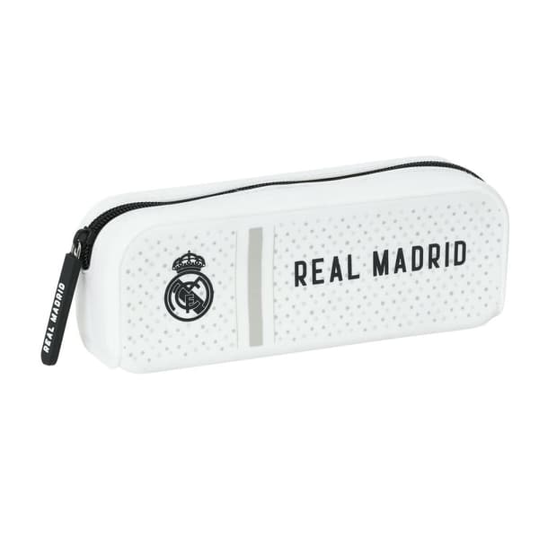 Bag Real Madrid C.F. 24/25 Vit Grå 18.5 x 7.5 x 5.5 cm Fyrkantig