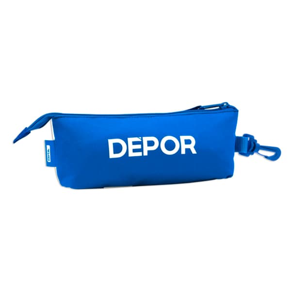 Pussukka R. C. Deportivo de La Coruña Sininen Valkoinen (20 x 8.5 x 5 cm)