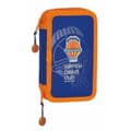 Pikkukuva 1 / 4: Tuplapenaali Valencia Basket M854 Sininen Oranssi 12.5 x 19.5 x 4 cm (28 Kappaletta)