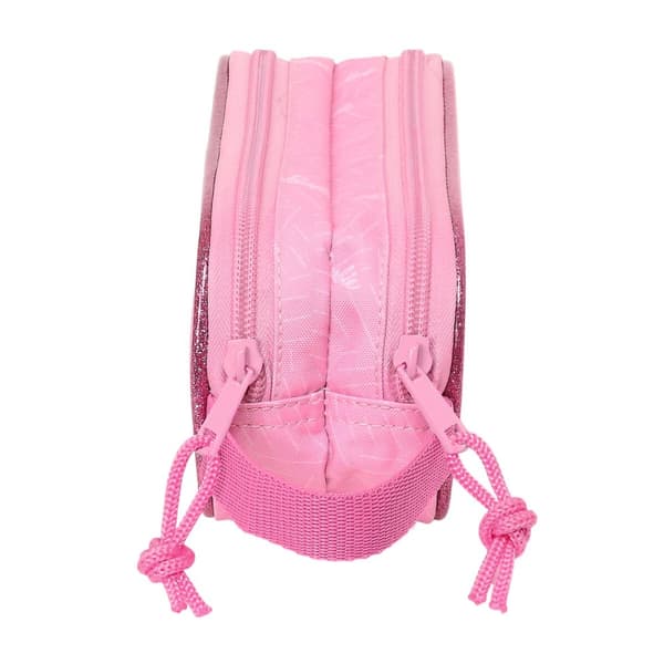 Kaksilokeroinen laukkku Barbie Girl Pinkki 21 x 8 x 6 cm