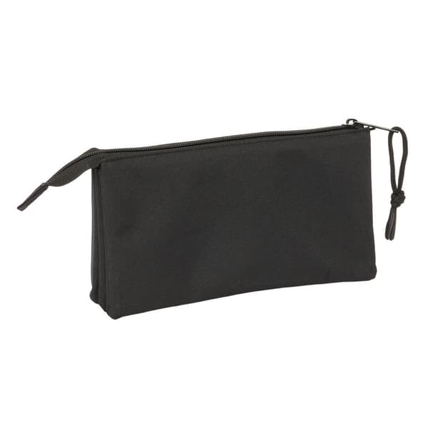 Tredubbel Carry-all Wednesday Svart 22 x 12 x 3 cm