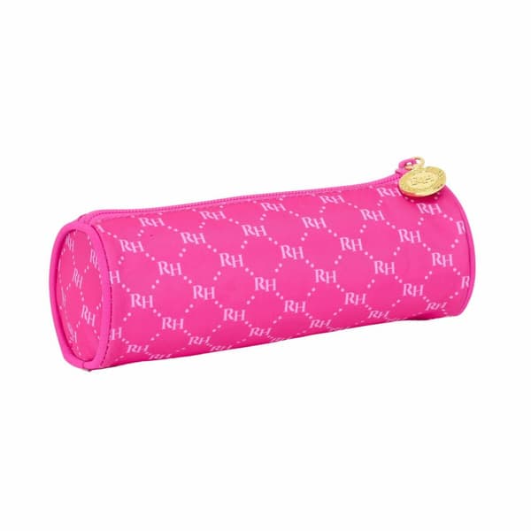 Cylindrisk skolväska Rainbow High Fuchsia (20 x 7 x 7 cm)