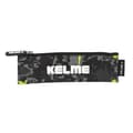 Miniatyrbillede 1 af 2: Penalhus Kelme Jungle Sort Grå Lime (20 x 6 x 1 cm)