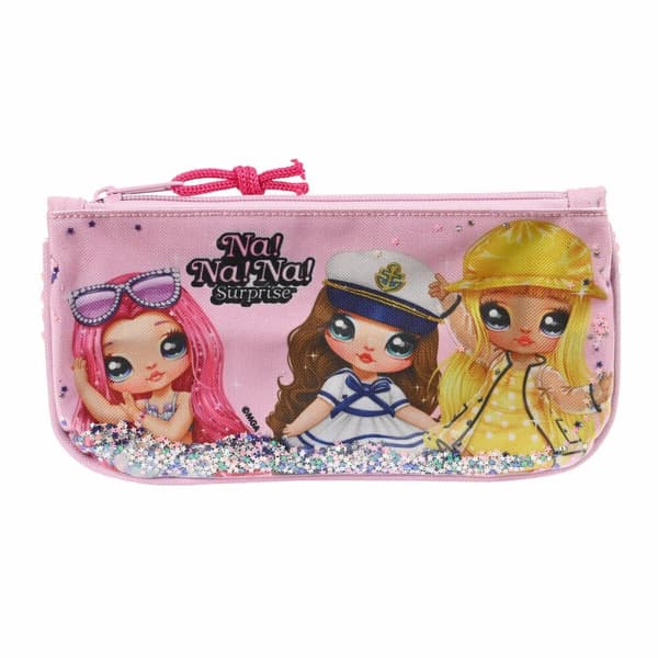 Skoleetui Na!Na!Na! Surprise Sparkles Rosa (23 x 11 x 1 cm)