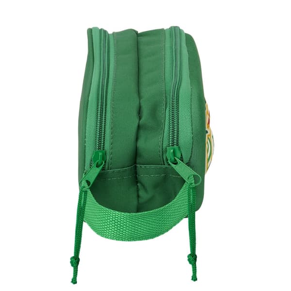 Dobbelt carry-all Real Betis Balompié Grøn 21 x 8 x 6 cm 3D