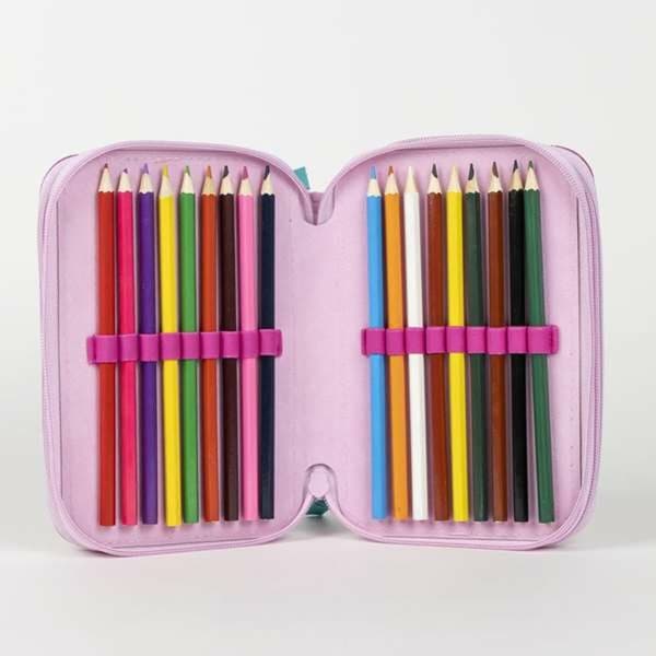 Skolväska Minnie Mouse Fuchsia 12,5 x 6,5 x 19,5 cm