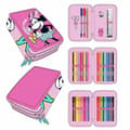 Miniatyrbilde 1 av 8: Skoleetui Minnie Mouse Fuksia 12,5 x 6,5 x 19,5 cm