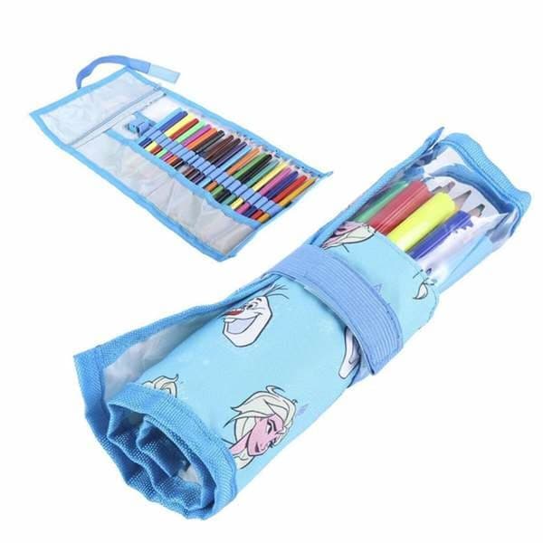 Pennfodral med tillbehör Frozen (22 pcs)