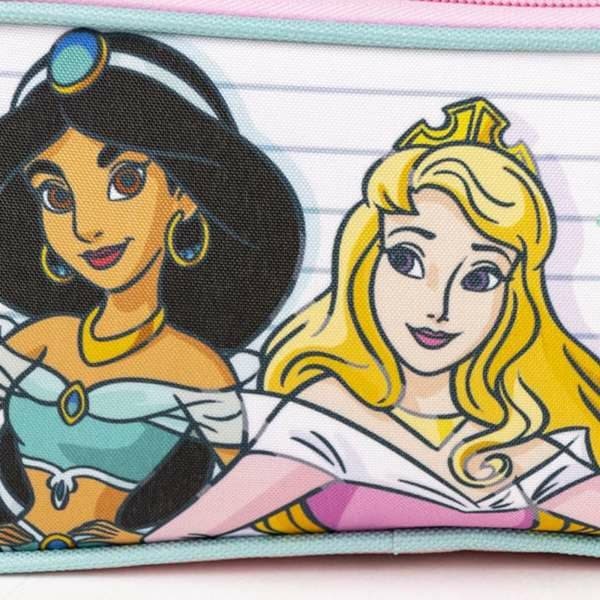 Dobbelt carry-all Disney Princess 22,5 x 8 x 10 cm